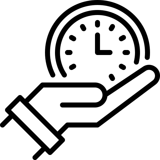 Időgazdálkodás ikon